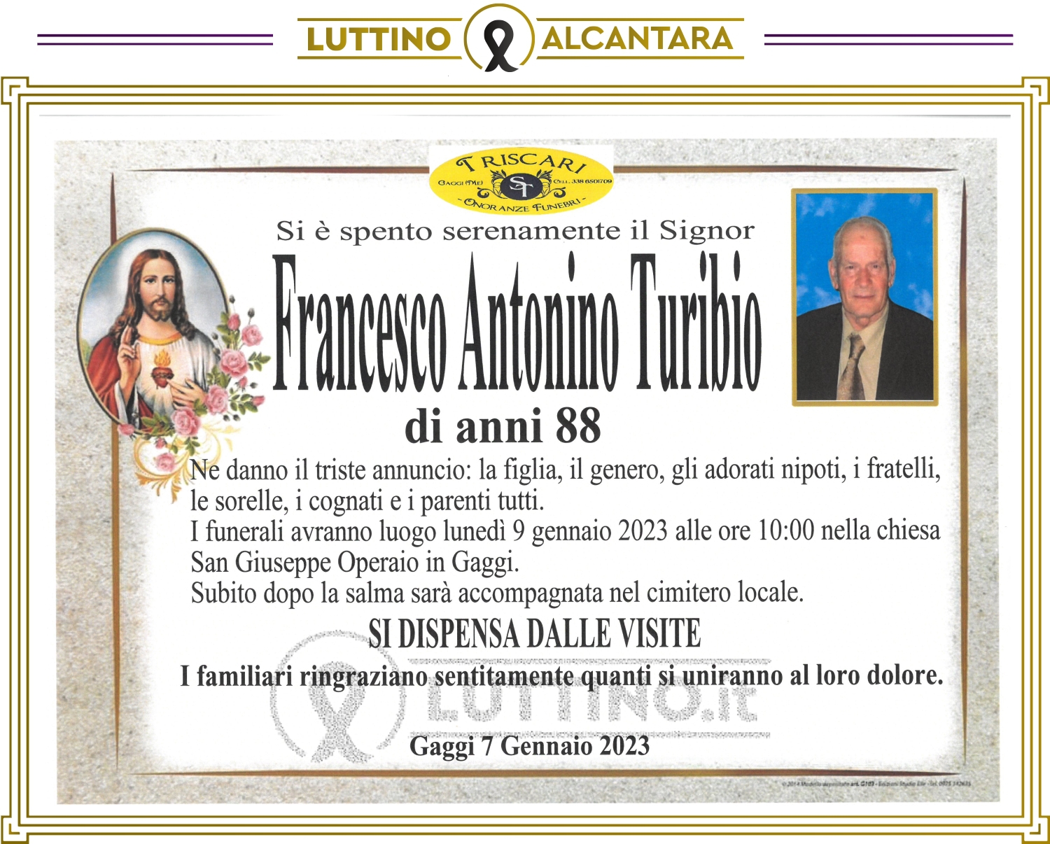 Francesco Antonino  Turibio